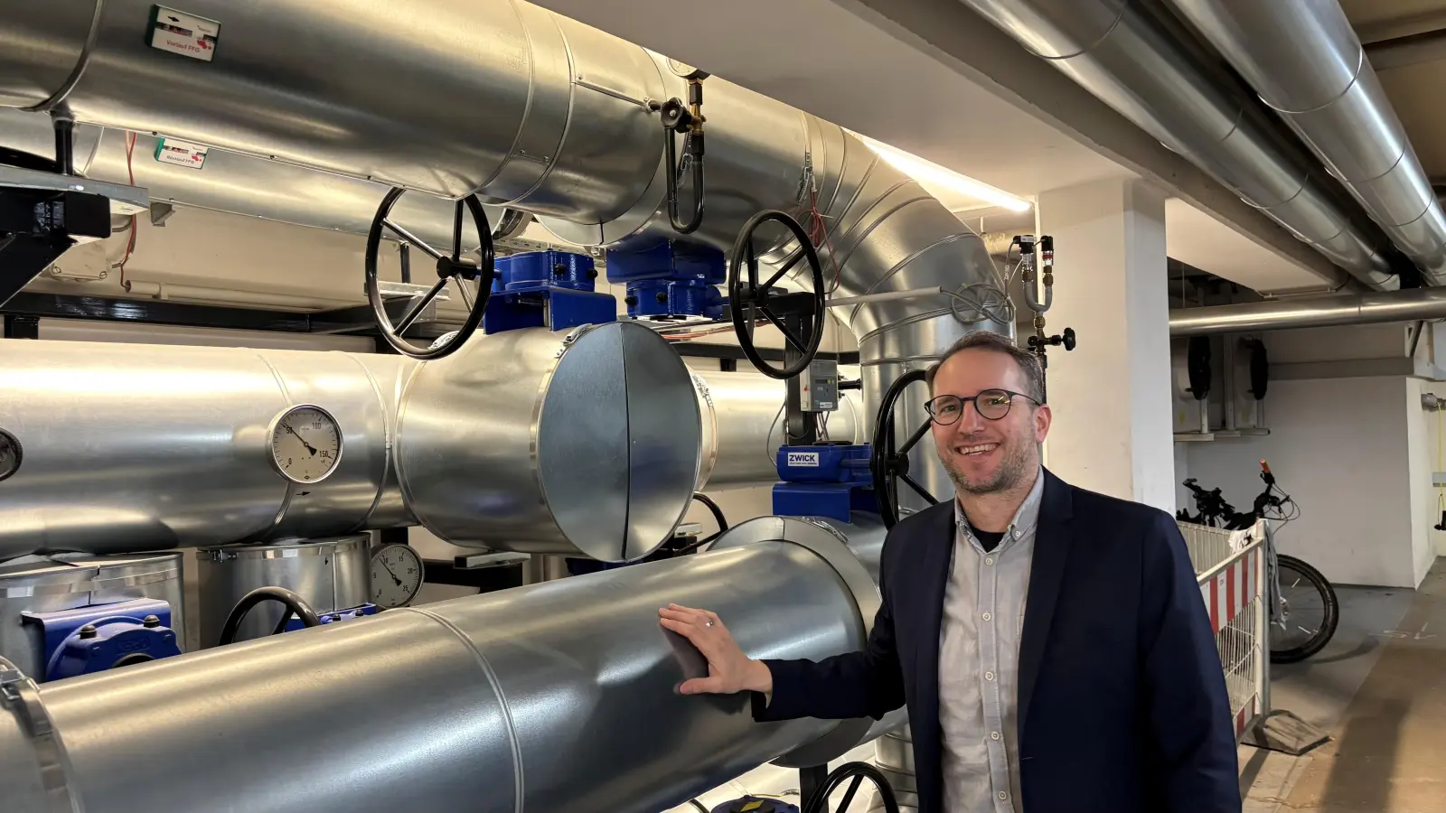 Referent Tobias Grießl von den Stadtwerken Freising wird gemeinsam mit Thomas Schwab über das Thema kommunale Wärmeplanung sprechen. (Foto: Stadtwerke Freising)