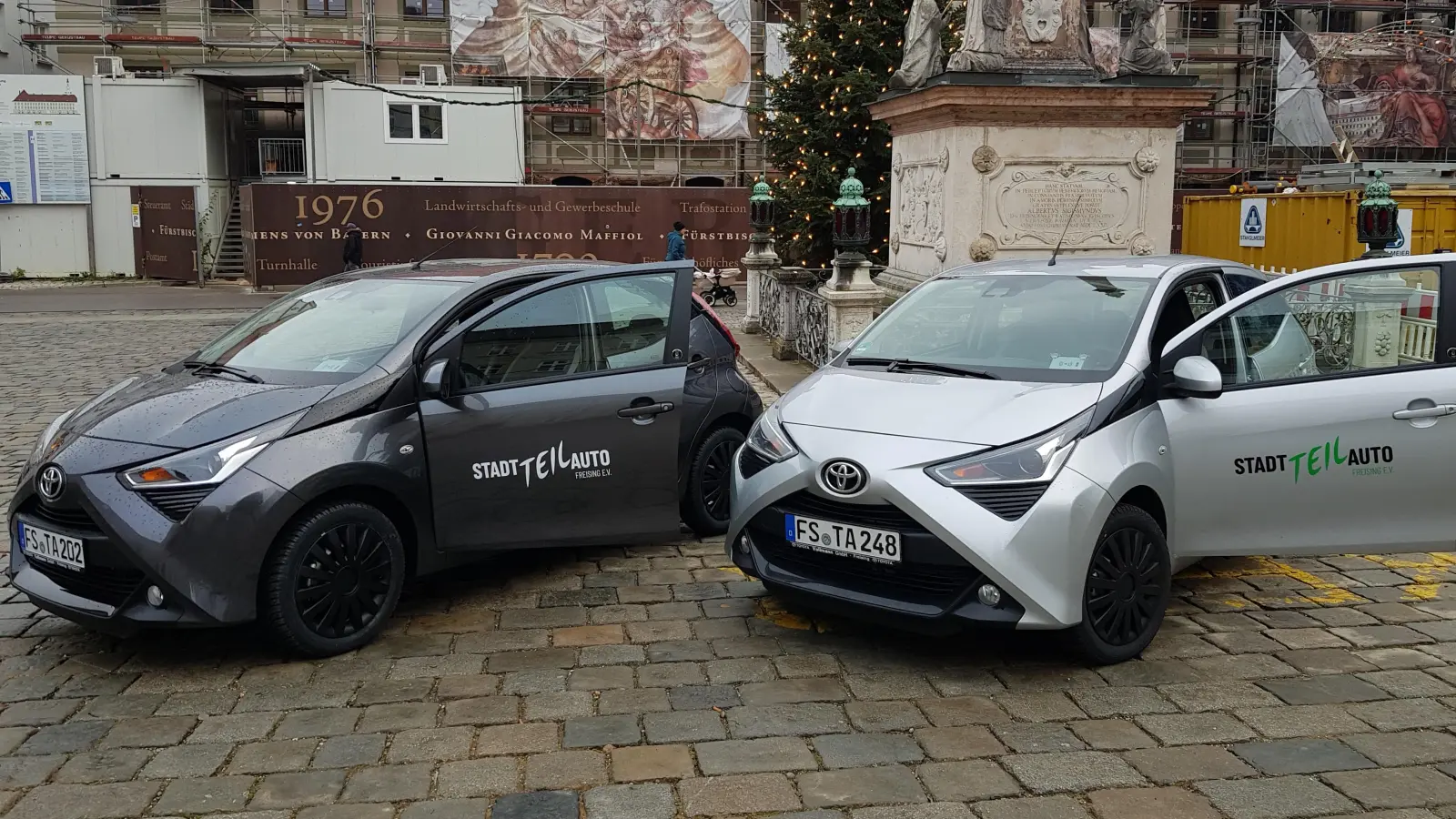 Neue Flitzer stehen bereit. (Foto: StadtTeilAuto Freising)