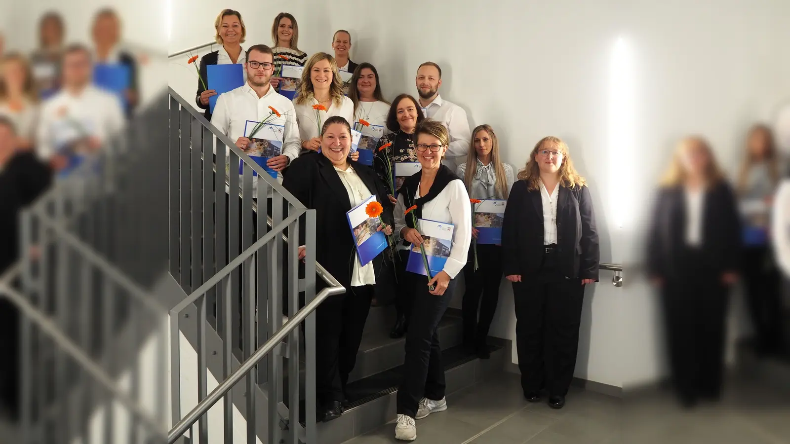 Erfolgreich fortgebildet: Die neuen StationsleiterInnnen. (Foto: red)