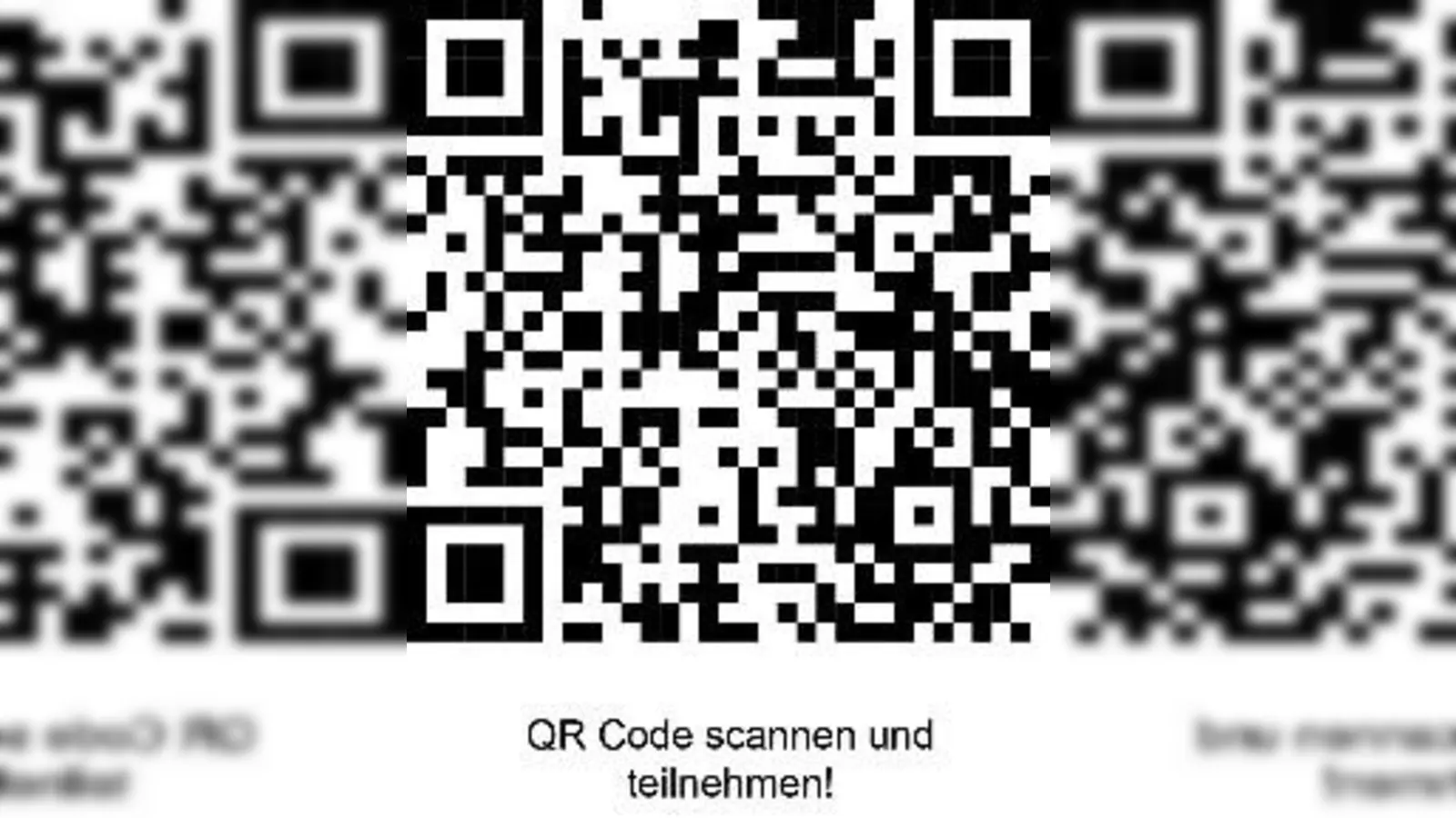 Per QR-Code geht&#39;s zur Veranstaltung! (Foto: BA)