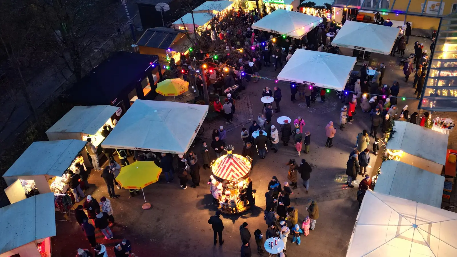 Der Christkindlmarkt ist sehr beliebt bei den Eittingern. (Foto: Privat)