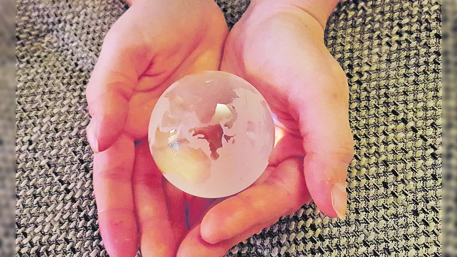 Die Zukunft des Planeten Erde liegt in der Hand des Menschen. Daran soll der "Klimathon" erinnern. (Foto: bs)