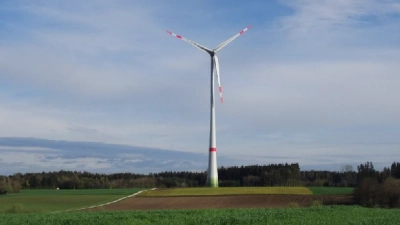 Das Bürger-Windrad von Kammerberg (Foto: BEG)