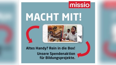 Sicher haben auch viele Moosburger noch alte Handys in Schubladen liegen... (Foto: missio)