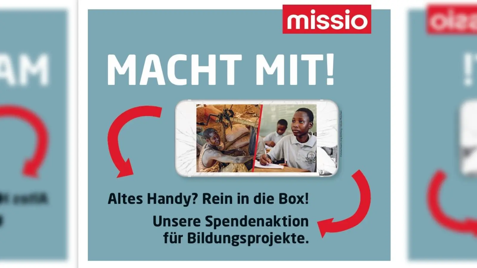 Sicher haben auch viele Moosburger noch alte Handys in Schubladen liegen... (Foto: missio)