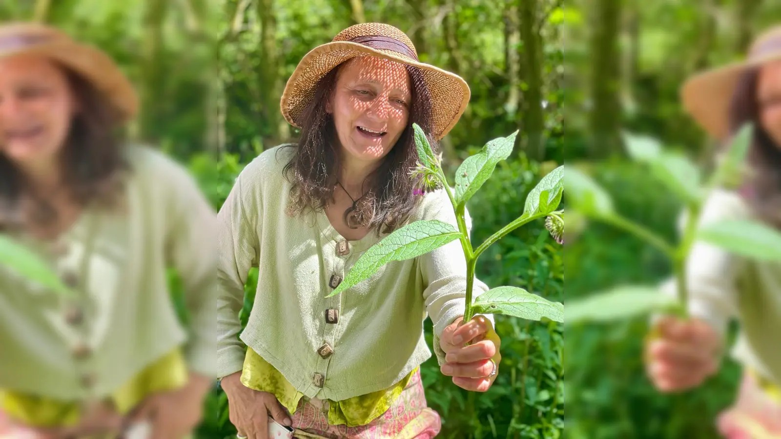 Gemeinsam mit Evelyn Lichtenwald die Natur erkunden. (Foto: KBW)