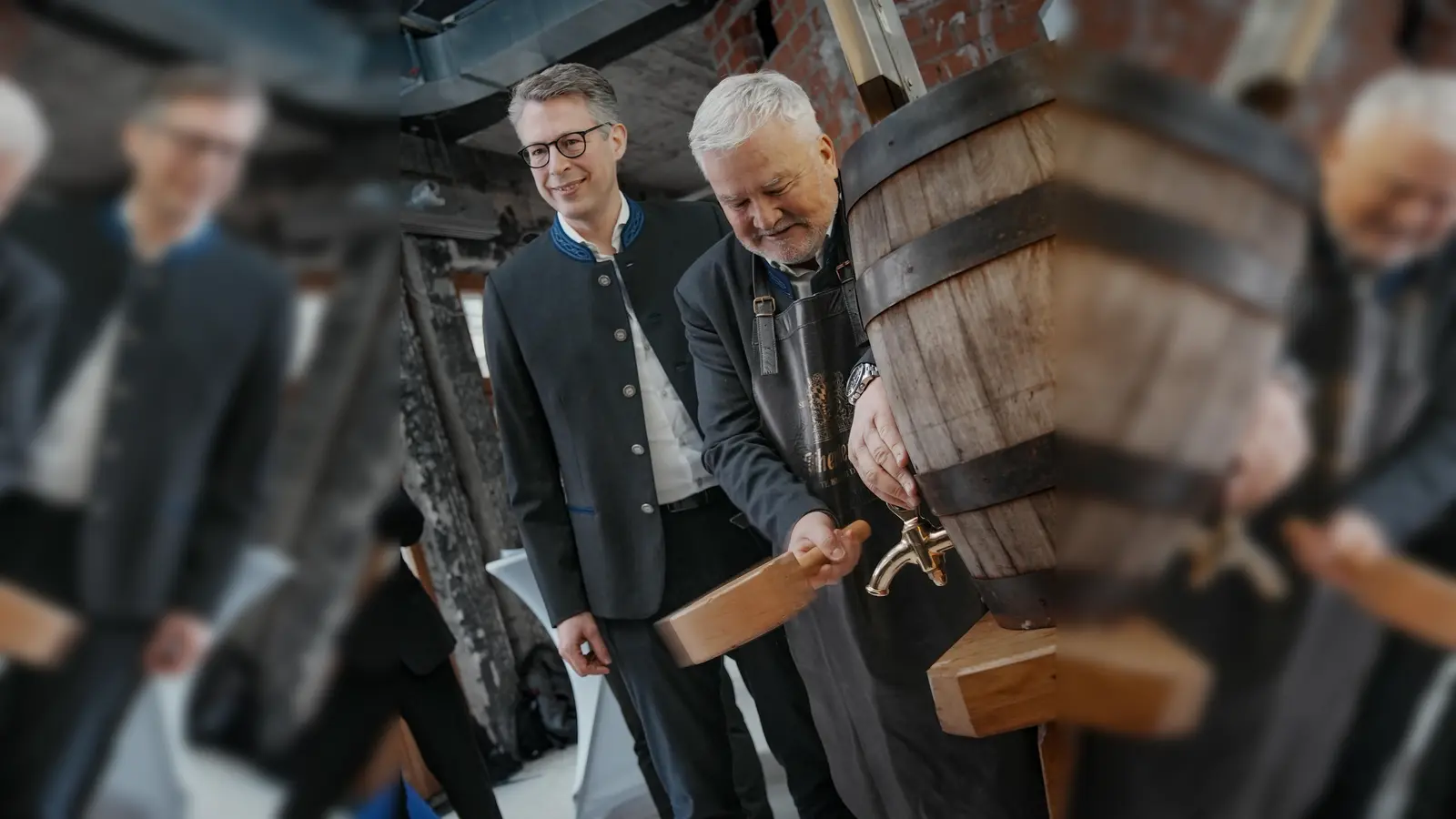 O´zapft ist. Und das bald auch im neuen „Wohnzimmer” in München. (Foto: Axel Koenig)