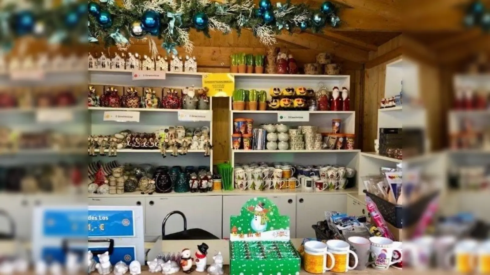 Zahlreiche Gewinne warten auf die Tombolateilnehmer. (Foto: Rotary Club Erding)