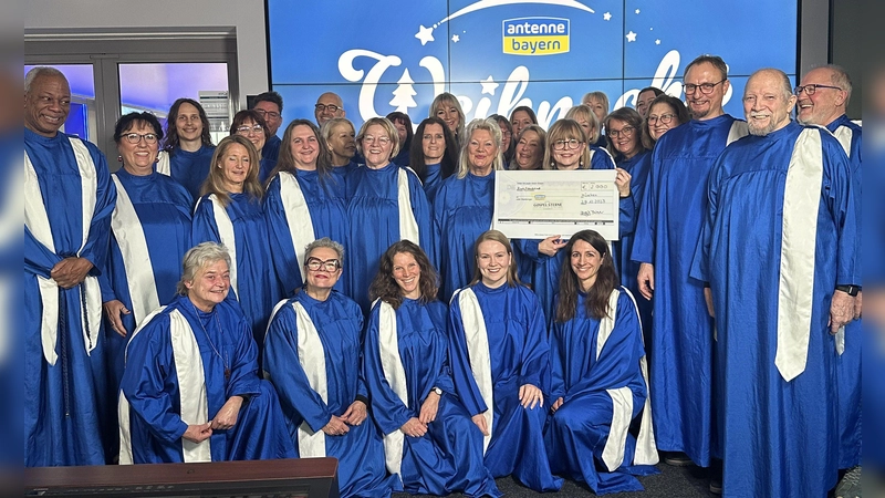 Das ganze Antenne Bayern Team ist motiviert und hofft wieder auf eine hohe Spendensumme für gute Zwecke! (Foto: Antenne Bayern)