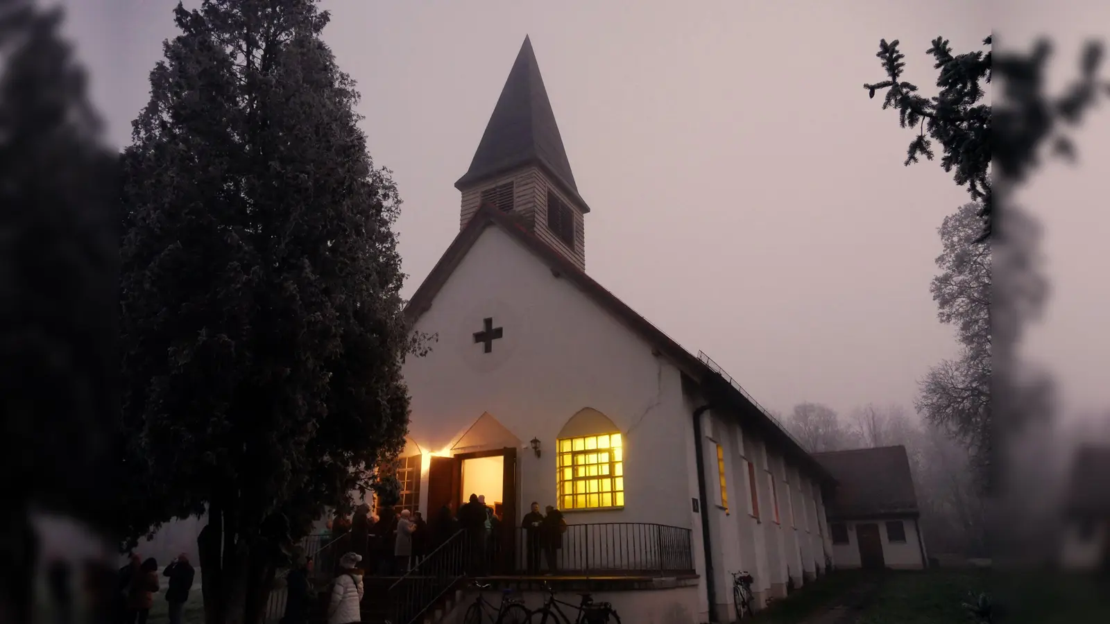 Die Kirche im Fliegerhorst. Ihre Zukunft ist ungewiss.  (Foto: Sippele)