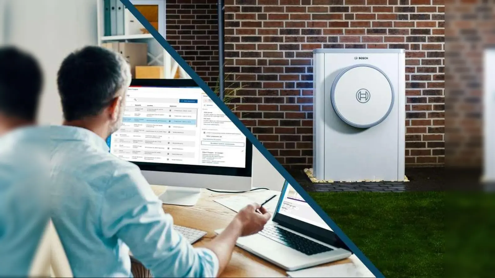 Die smarte Steuerung der Heizung erleichtert unter anderem auch Wartung und Reparatur.  (Foto: djd/Bosch Thermotechnik)