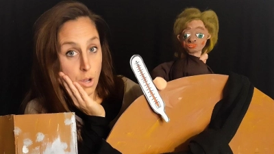 Johanna Weinberger verstand es, das Publikum zu fesseln. (Foto: J. Weinberger)