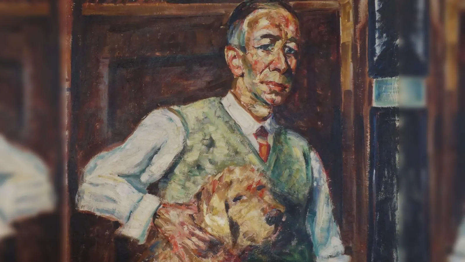 Albert Schiestl-Arding - die Signatur des Kunstmalers stellt auch eine Reminiszenz an seine Geburtsstadt dar. (Foto: Museum F. X. Stahl)