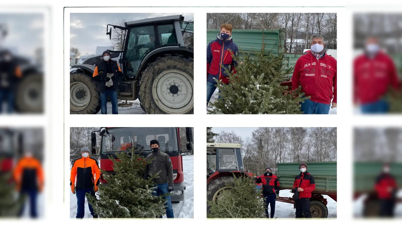 Großer Einsatz trotz Pandemie bei der Abholaktion. (Foto: CSU Wartenberg)