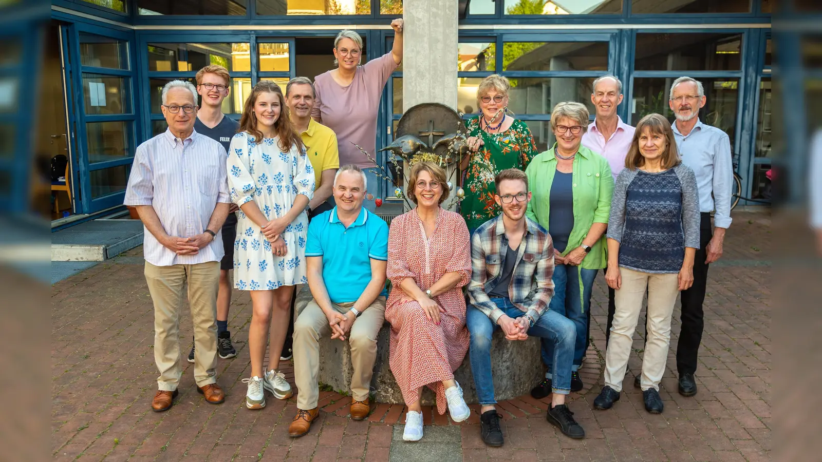 Zwölf Ehrenamtliche engagieren sich im Pfarrgemeinderat Baldham – darunter drei Jugendvertreter (Foto: Felix Edelmann)