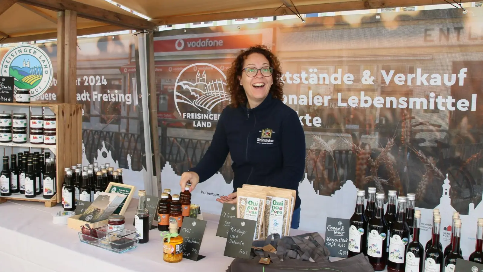 Beim Erntedankmarkt können Produkte direkt vom Erzeuger erworben werden. (Foto: Masell)