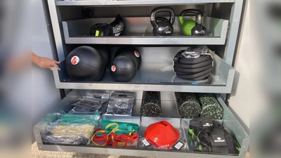 Das Equipment in der SportBox steht der Öffentlichkeit zur Nutzung zur Verfügung. (Foto: Stadt Dorfen)