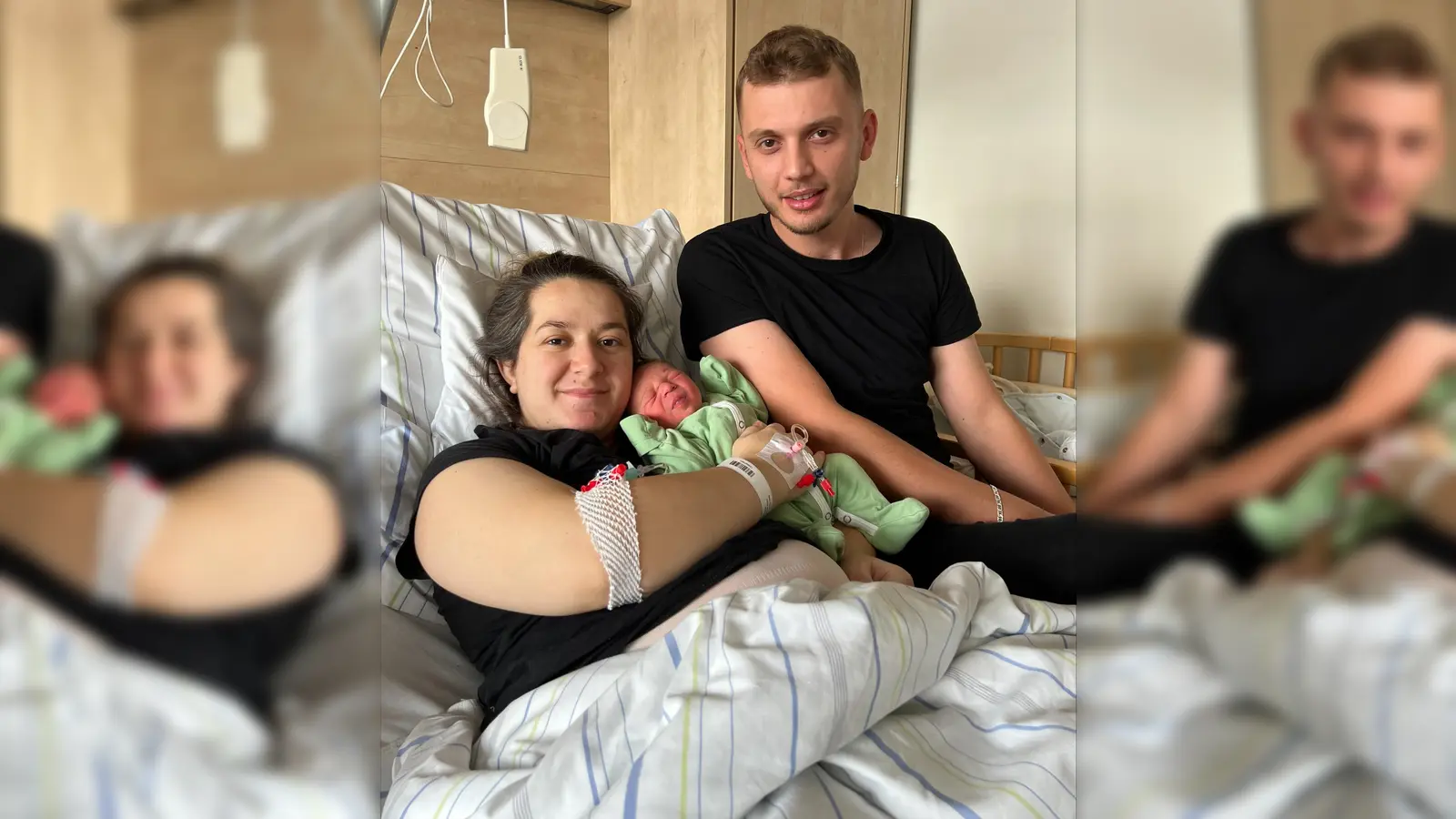 Die kleine Familie ist wohlauf und sehr glücklich über den Familienzuwachs. (Foto: LRA Erding)