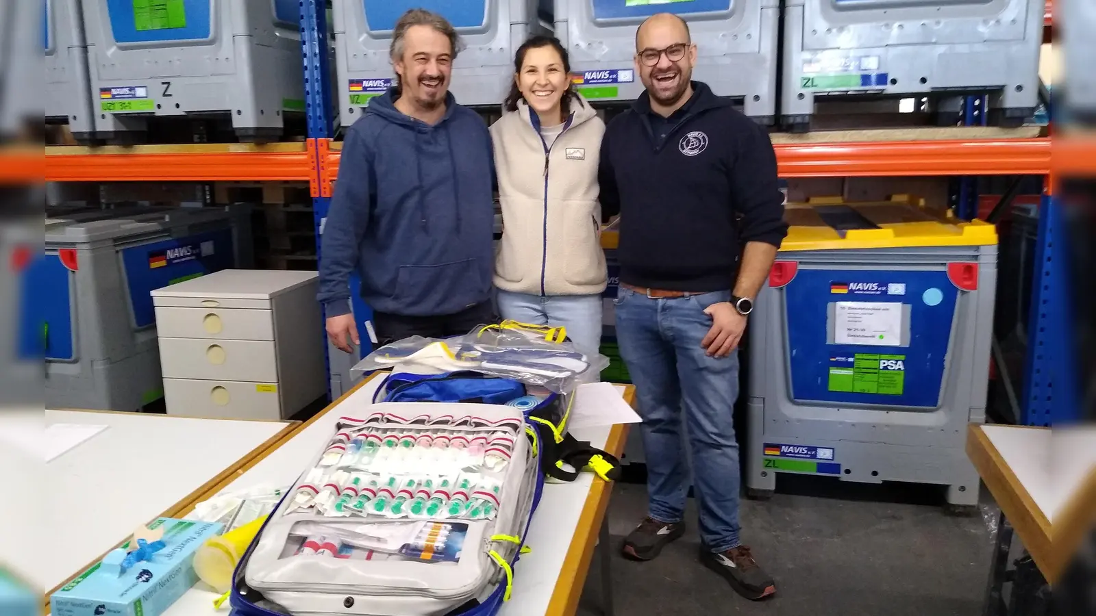 Mediziner für NAVIS begeistern, das wollen die neuen Fachbereichsleiter Christian Gürster, Flora Deak und Dominik Angerer. (Foto: NAVIS)