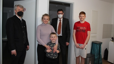 Erste Flüchtlinge wurden in Oberding gut untergebracht. (Foto: LRA)