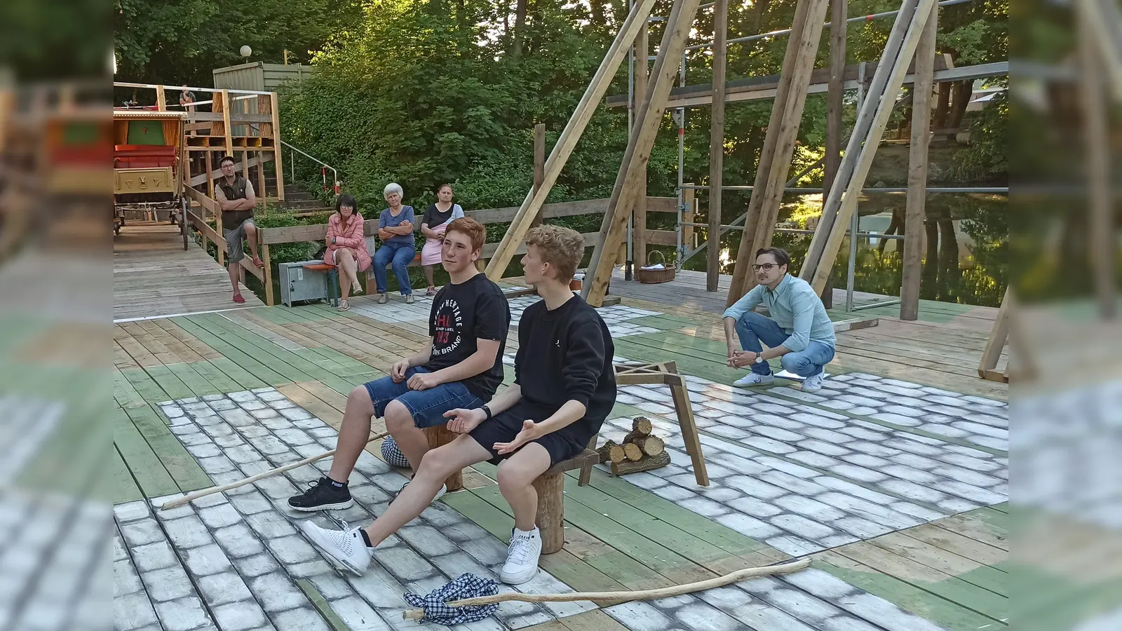 Die Proben für "Das Wirtshaus im Eberwald" laufen bereits auf Hochtouren. Man kann sich schon jetzt auf eine Komödie rund um Liebe, Geld und Heimat freuen. (Foto: VA)