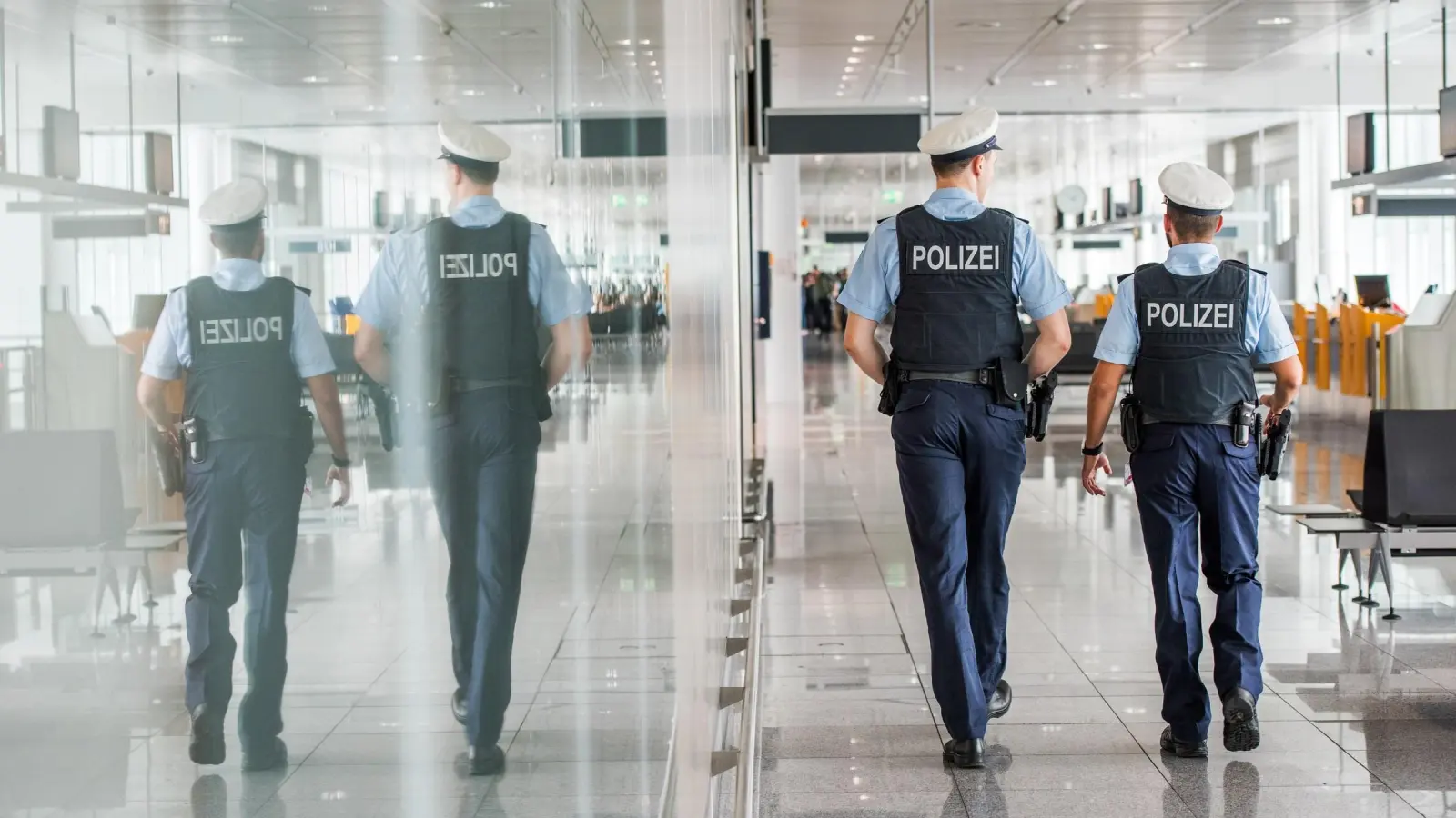 Beamte am Airport müssen teilweise auch äußerst unangenehme Szenen souverän meistern. (Foto: Bundespolizei)