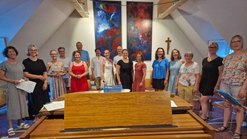 Mit musikalischer VIelfalt singen sie sich in die Herzen ihrere Zuhörer. Der Soli Deo Gloria Chor- (Foto: Krutscher)