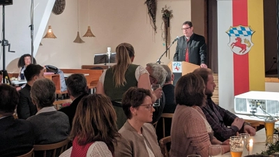 Landrat Martin Bayerstorfer eröffnete den diesjährigen Landwirtschaftsempfang des Landkreises Erding. (Foto: LRA Erding)