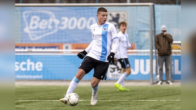 Erster Profivertrag: Nathan Wicht. (Foto: Anne Wild)