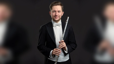 Flötist Manfred Ludwig ist gebürtiger Erdinger. (Foto: Jens Gerber)