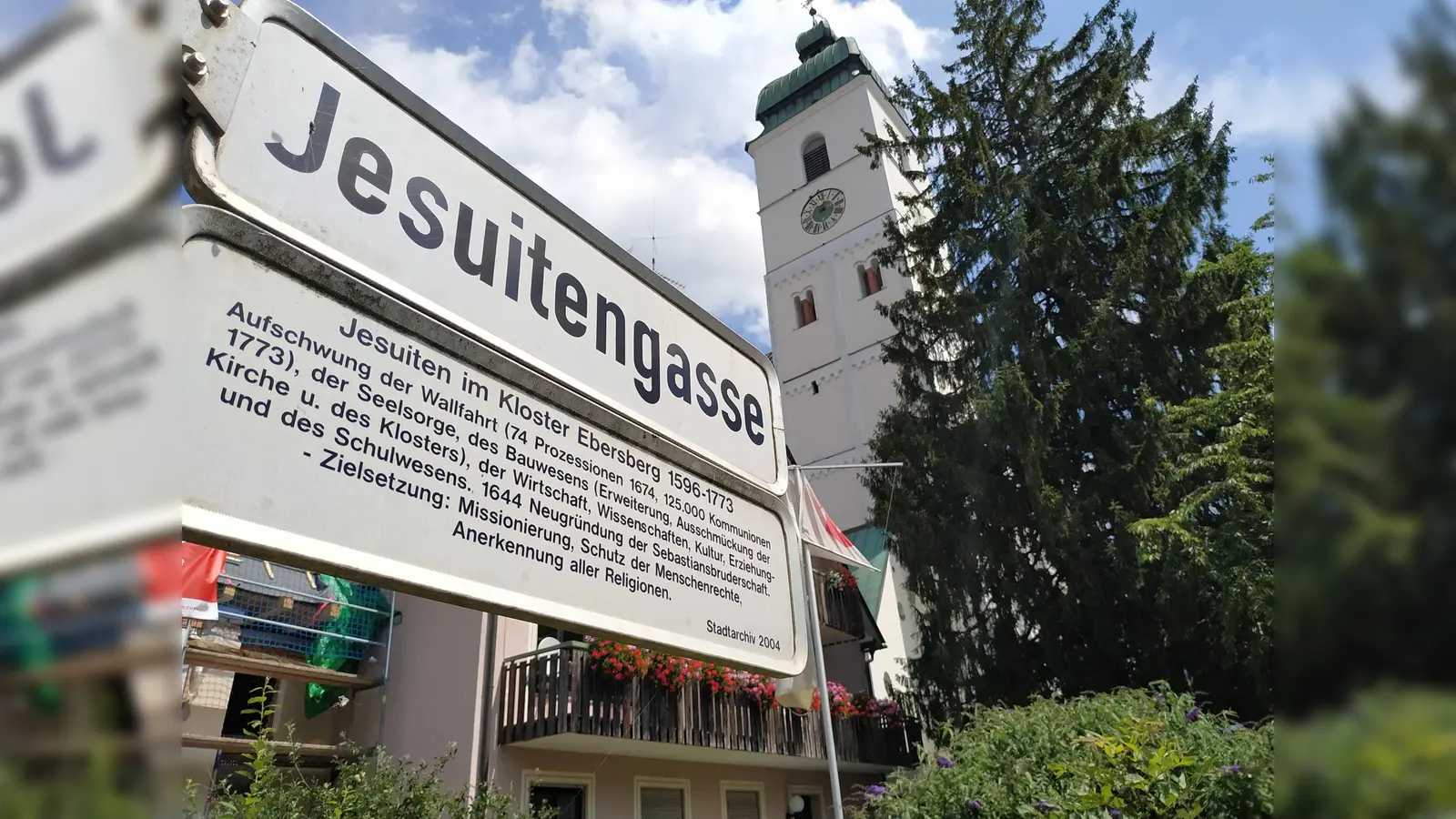 Die Wallfahrt zum Hl. Sebastian gibt es seit 933. Die Jesuitengasse war durch die Jahrhunderte ein wichtiger Zugangsweg für die Pilger zur Kirche.  (Foto: sd)