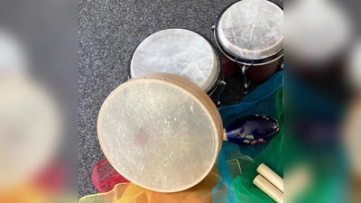 Schon ganz Kleine haben Spaß daran, Instrumente zu erforschen. (Foto: 3klang)