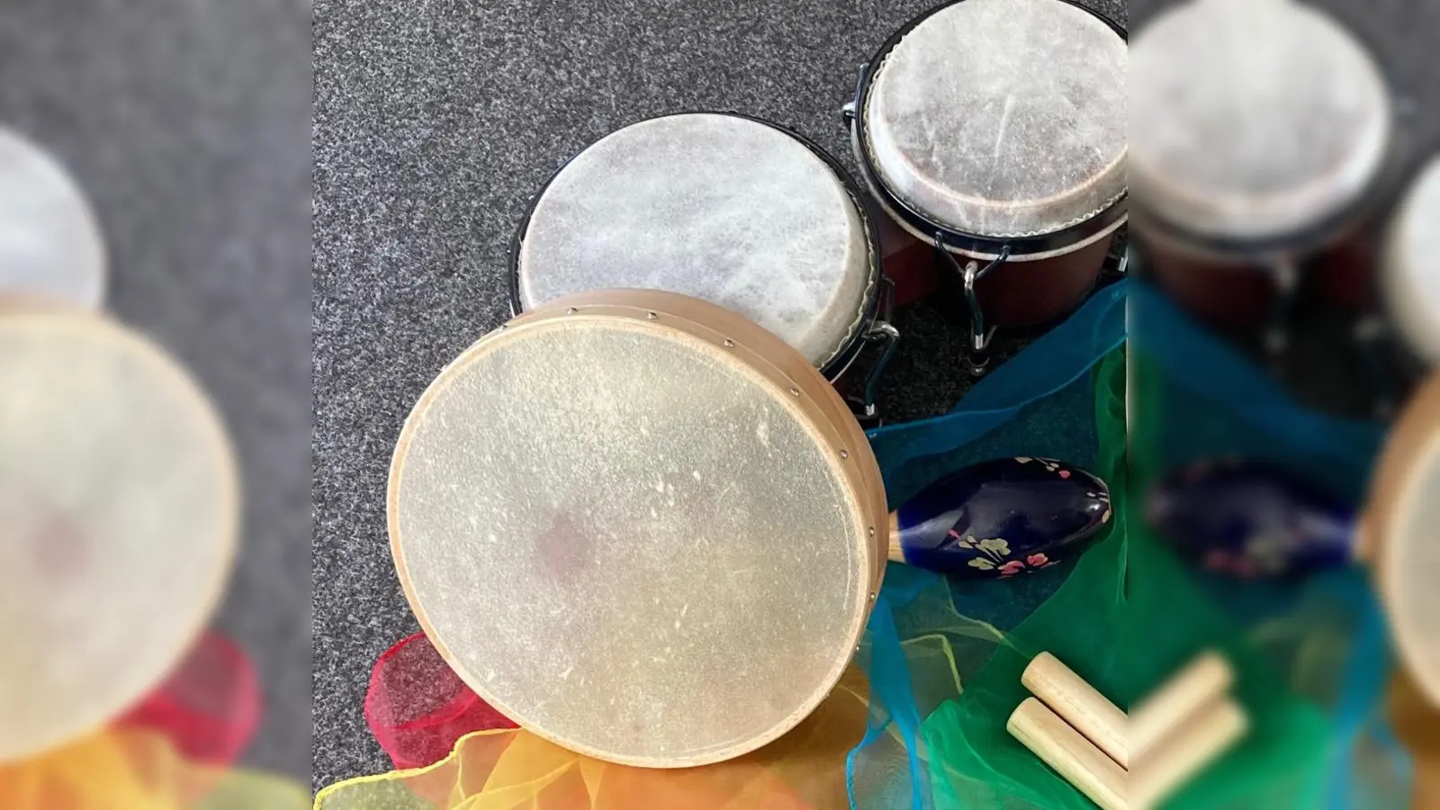 Schon ganz Kleine haben Spaß daran, Instrumente zu erforschen. (Foto: 3klang)