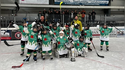 Die siegreiche U9 des EV Moosburg (Foto: EV Moosburg)
