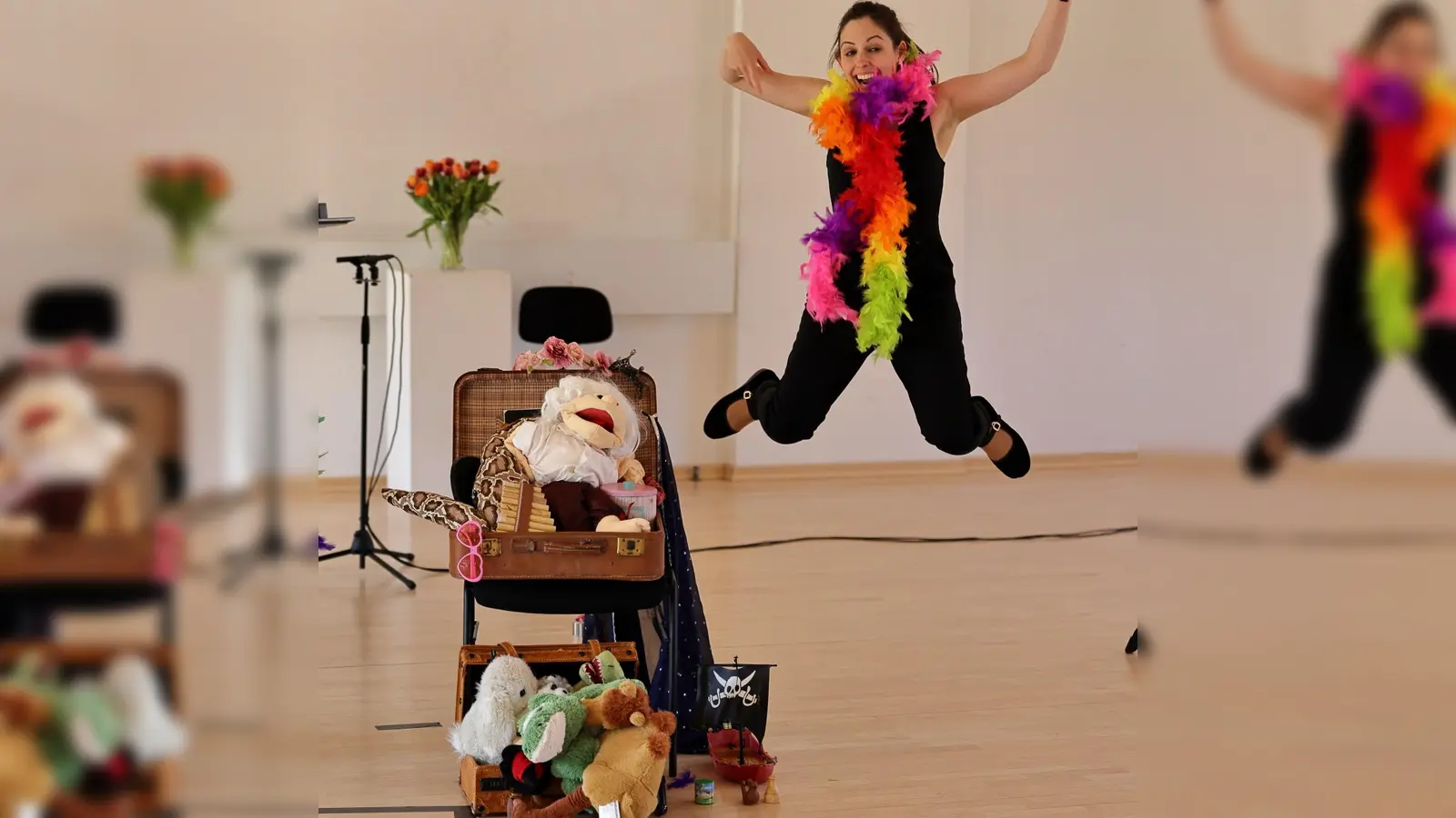 Anna Gottmann motiviert zum Mitmachen! (Foto: Veronika Bauer, 3klang)