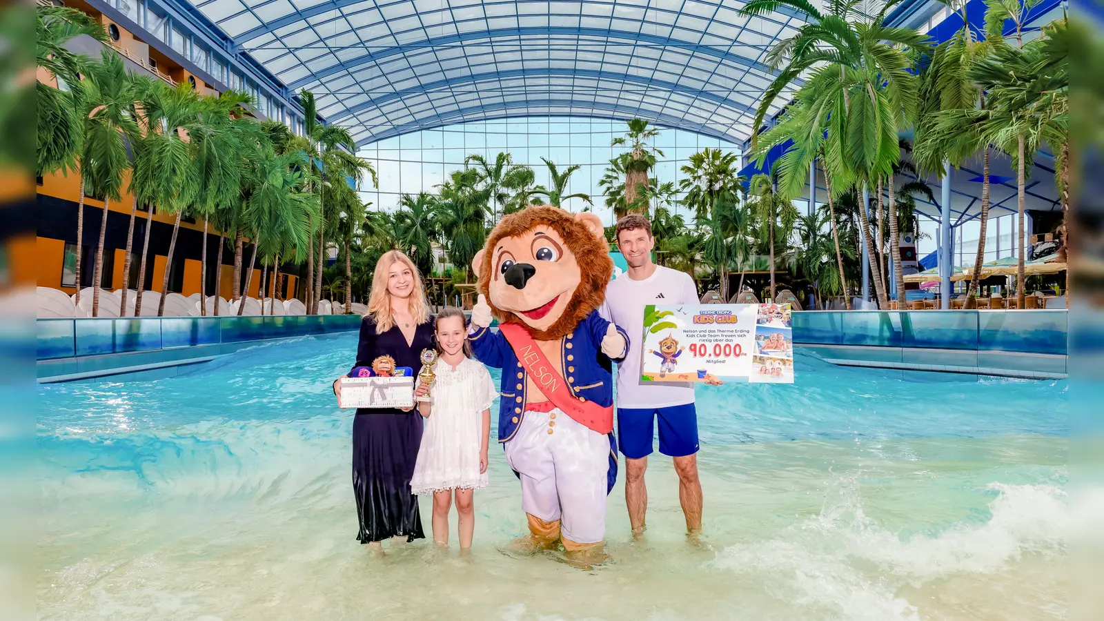 90.000 Mitglieder. Der Kids Club der Therme ist der größte Deutschlands. (Foto: Therme Erding)