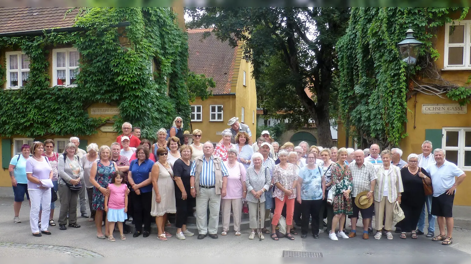 Die Plieninger VdKler haben sich nach coronabedingter Pause wieder eine Fahrt geleistet. Mit dabei waren auch Mitglieder des Nachbarortes Poing.  (Foto: Georg Rittler)