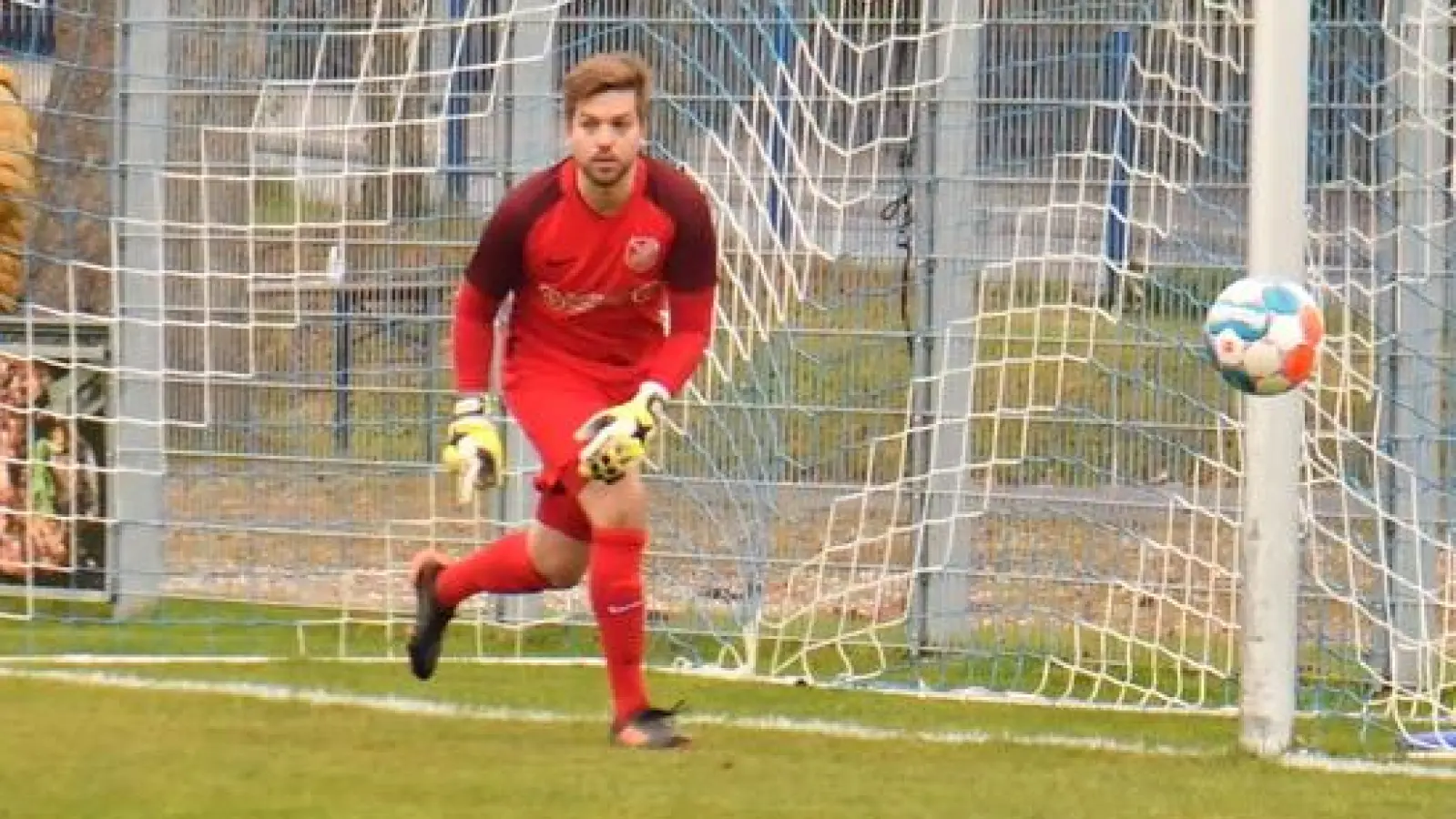 Geislings Torwart Christian Brader bot seiner Mannschaft optimalen Rückhalt. (Foto: Eicke Lenz)